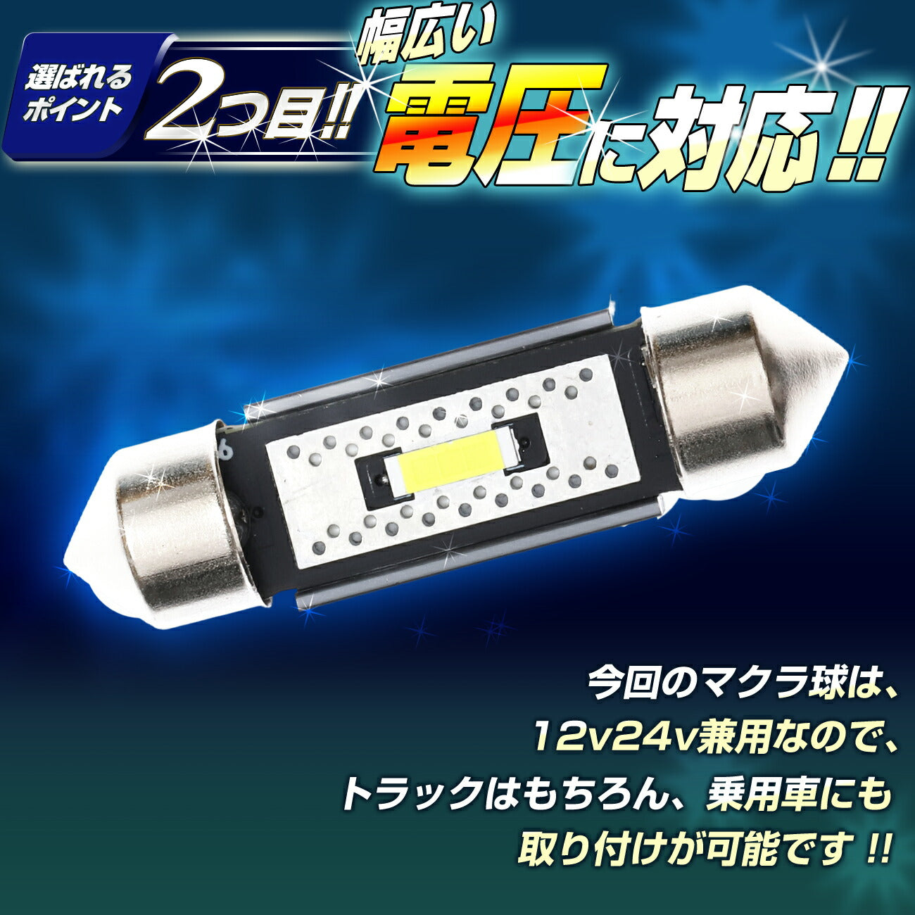 マクラ球 T10×28mm 31mm 36mm 39mm 41mm(take136)