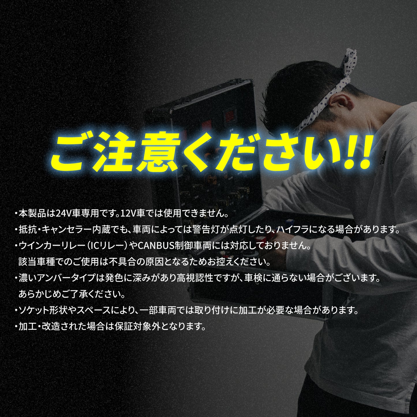 抵抗内蔵ウインカー専用バルブ(take174)