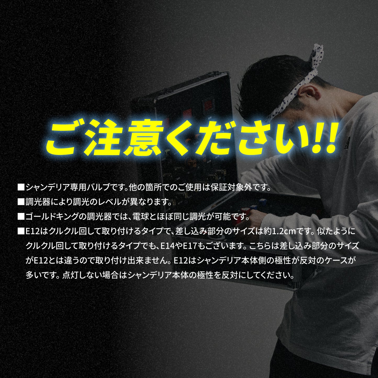 シャンデリア専用バルブ(TAKE26)