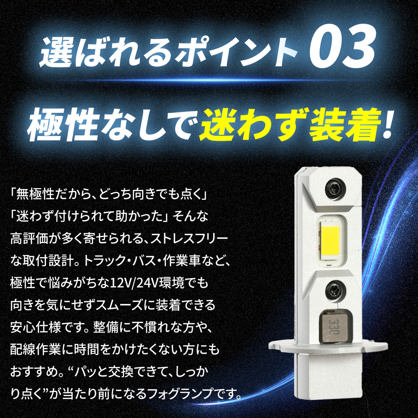 H3LEDバルブ(take145)