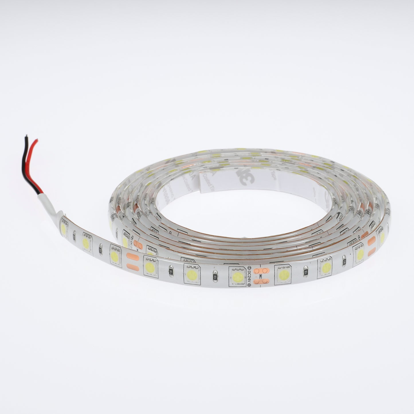 24v専用LEDテープライト1m~3mチップ1段タイプ(take39)