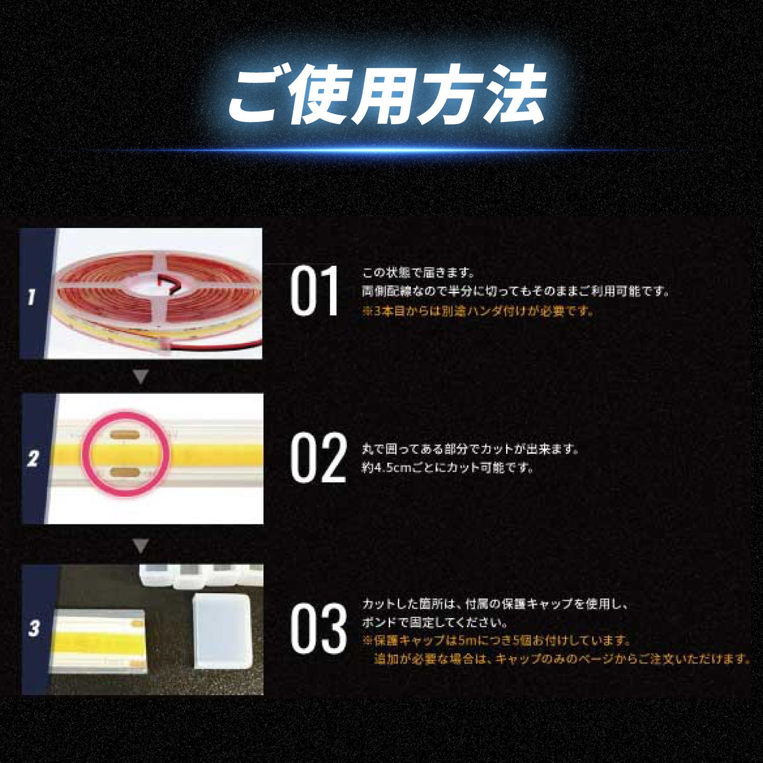 竹村商会 】最新版LEDテープ5m 防水タイプ(take41)