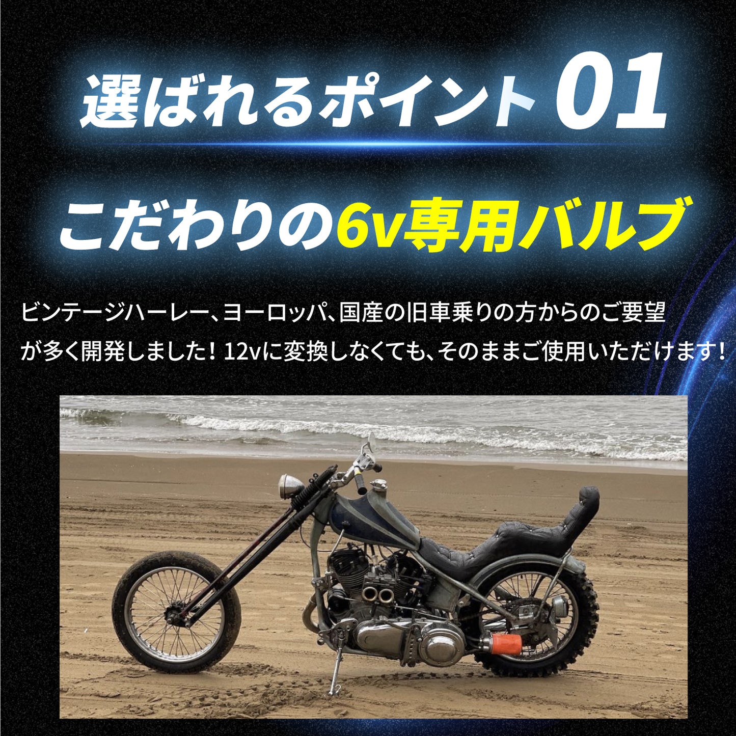 6v専用ルミナスルーセントバルブ(take62)