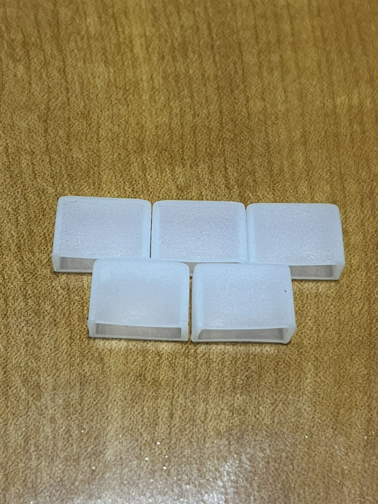 最新版LEDテープ シリコンチップ1段タイプの保護キャップ5個セット(take78)